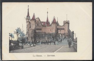 Belgium Glitter Postcard - Le Steen, Anvers   RS13462