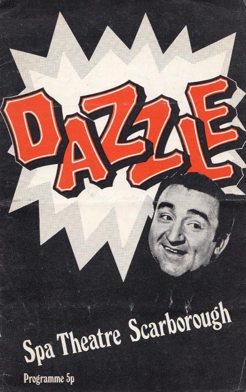 Frankie Desmond Dazzle Scarborough Yorkshire Theatre Programme