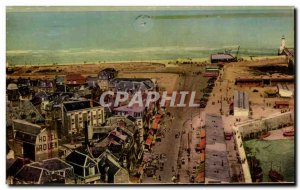 Old Postcard Le Treport Le Quai Francois 1er