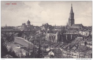 General View, Bridge, Bern, Switzerland, 1900-1910s