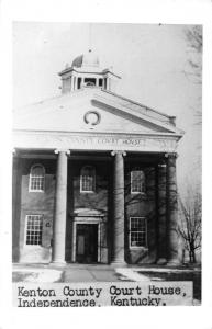 Independence Kentucky view of Kenton Co Court House real photo pc Y10862