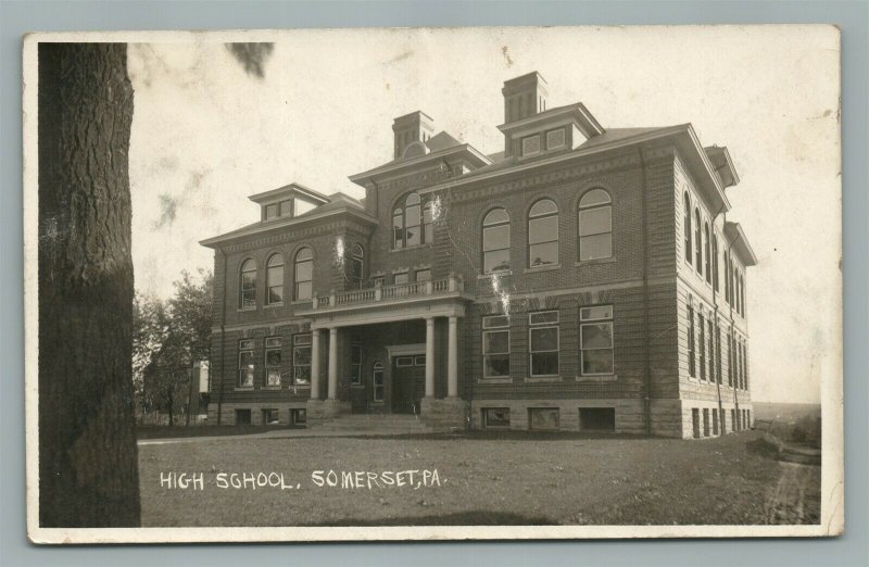 HUNTINGDON PENNSYLVANIA INDUSTRIAL REFORMATORY ANTIQUE REAL PHOTO POSTCARD RPPC