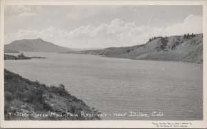 RPPC Postcard Green Mountain Reservoir near  Dillon CO Colorado