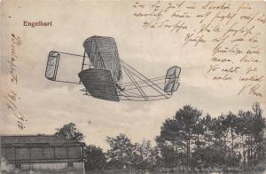 B70868 Aviation precurseur Engelhart old plane aviator