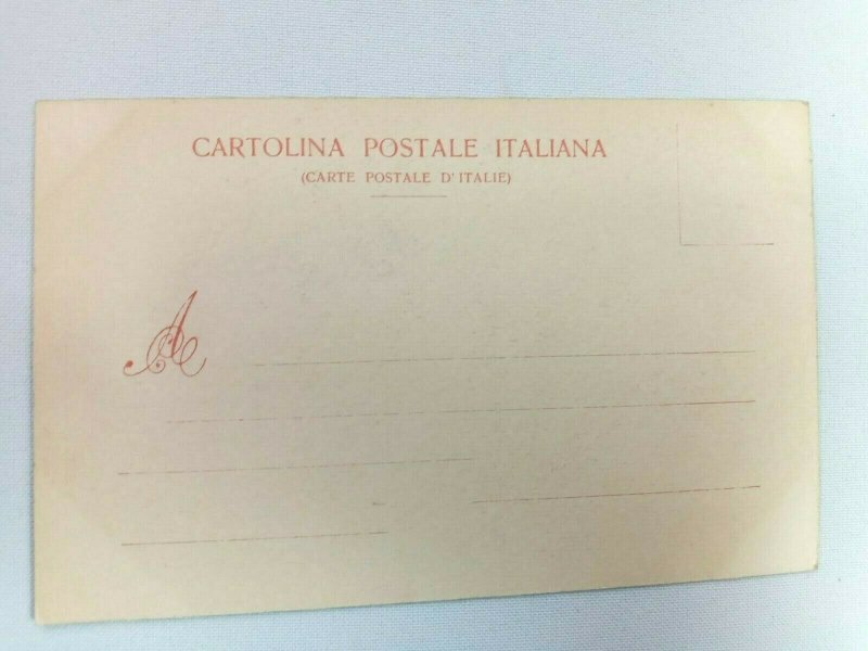 Vintage Postcard Casa Buenarreli che Racchiude la Galleria Michelangelo Firenze 