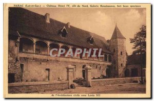 Postcard Old Nerac Lot et Gar Chateau Henry IV alle Northern Renaissance Gallery