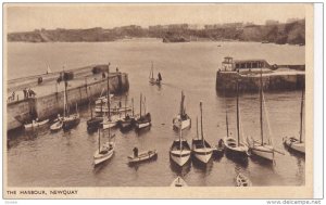 NEWQUAY, Cornwall/ Scilly Isles, England, 1900-1910´s; The Harbour