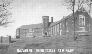 KANSAS CITY, Missouri MO  NAZARENE THEOLOGICAL SEMINARY  ca1950's B&W Postcard