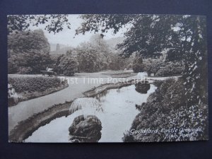 Surrey GUILDFORD Castle Grounds & Fish Pond - Old Postcard by Frith 66807