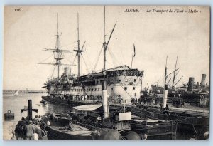 Algeria Postcard Steamship State Transport Mytbo c1910 Antique Unposted