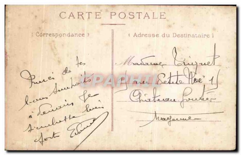 Postcard Fancy Old Man