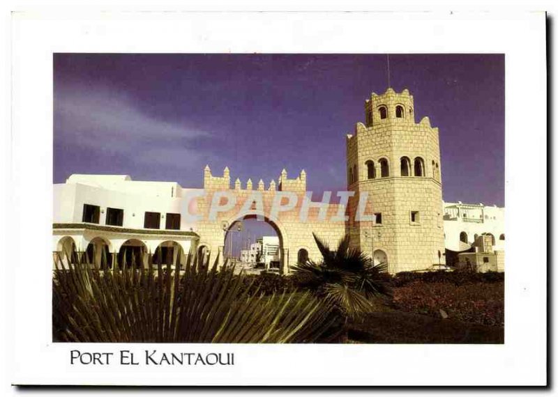Postcard Modern Charm and softness of Tunisia Port El Kantaoui and Sousse North