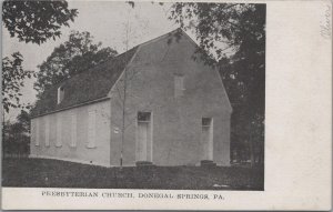 Postcard Presbyterian Church Donegal Springs PA