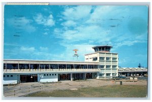 Nassau in the Bahamas Postcard The New Nassau International Airport 1961