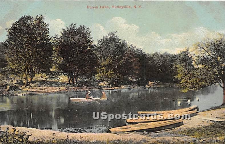 Purvis Lake - Hurleyville, New York