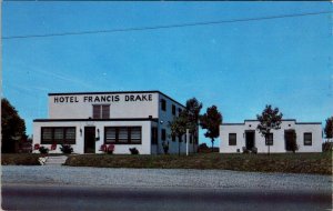 Wilmington, DE Delaware  FRANCIS DRAKE MOTOR COURT Roadside Motel 1953 Postcard