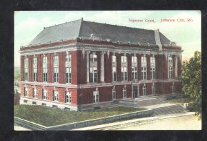 JEFFERSON CITY MISSOURI SUPREMEM COURT BUILDING VINTAGE POSTCARD ST. LOUIS MO.