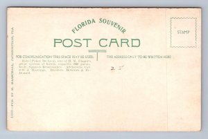 HOTEL PONCE DE LEON ST. AUGUSTINE FLORIDA POSTCARD (c. 1910)