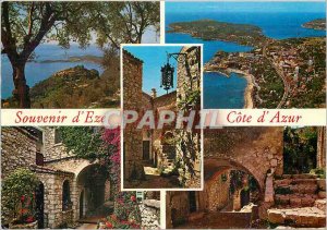 Modern Postcard Eze French Riviera French Riviera (Cite mediavale) Old street...