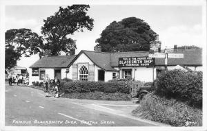 uk20417 famous blacksmith shop gretna green scotland real photo uk