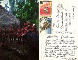 colombia, AMAZONAS, Indios Yaguas, Yaguan Tribe (1966) Postcard