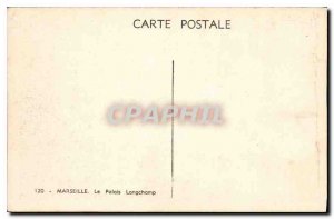 Old Postcard Marseille Le Palais Longchamp