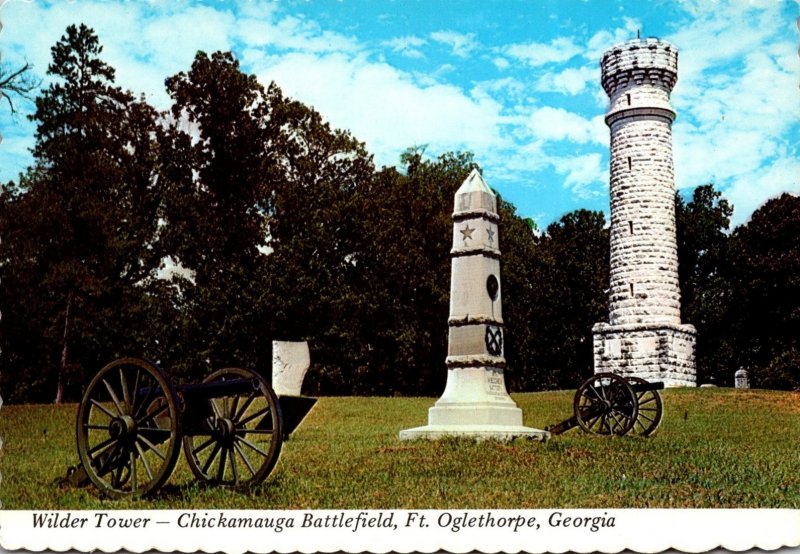 Georgia Fort Oglethorpe Chickamauga Battlefield Wilder Tower