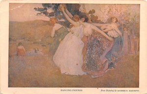 Dancing Figures By Arthur F Mathews Unused 