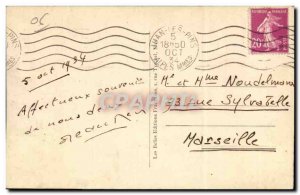 Juan les Pins - Les Promenades - Old Postcard