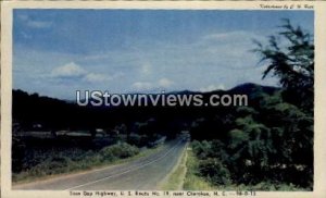 Soco Gap Highway, U.S. Route No. 19 - Cherokee, North Carolina NC  