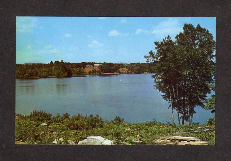 ME Lake Pennesseewassee Norway South Paris Maine Postcard