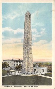 Bunker Hill Monument - Charlestown, Massachusetts MA  