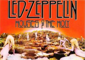 Led Zeppelin Houses of the Holy Modern Postcard #1