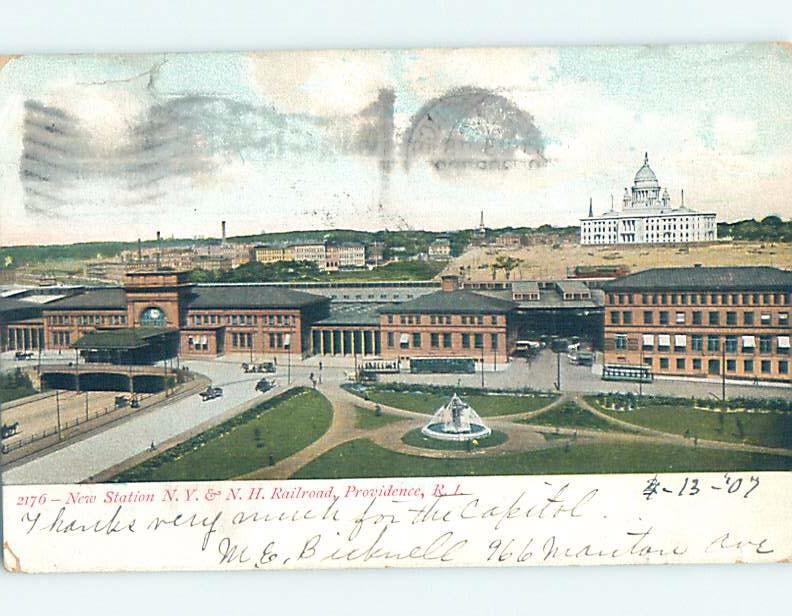 Pre-1907 PANORAMIC VIEW Providence Rhode Island RI A3765