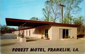 Postcard Forest Motel in Franklin, Louisiana~137533