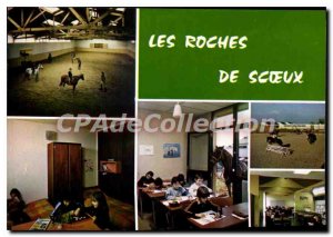 Postcard Modern Chamberet The Rocks Scoeux equestrian center