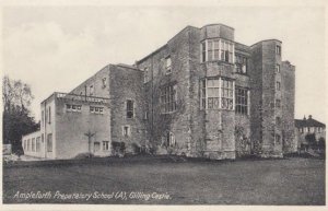Ampleforth Preparatory School Gilling Castle Yorkshire Antique Postcard