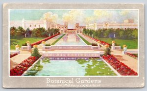 Panama-California Exposition~Botanical Gardens Scenic View~PM 1915~Vtg Postcard