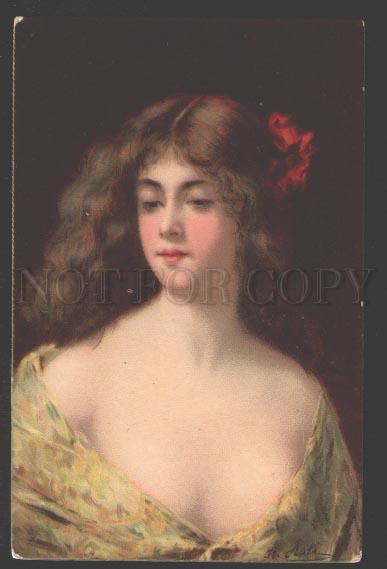 107679 Lady BELLE w/ Long Hair by Angelo ASTI vintage TSN