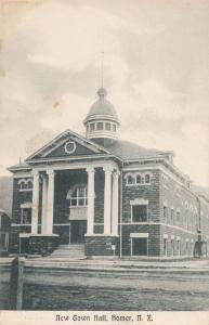 Homer, Cortland County NY, New York - The New Town Hall - DB