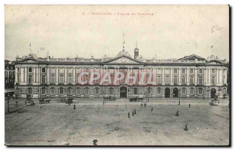 Toulouse - Facade of the Capitol - Old Postcard