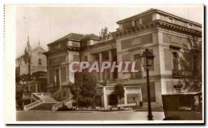 Old Postcard Madrid Prado