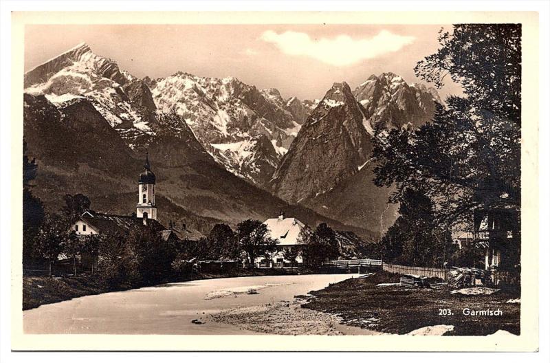 Aerial View of Garmisch