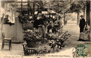 CPA AIX-les-BAINS - Le Marché aux Fleurs (653416)