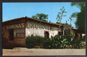 California SAN DIEGO Ramona's Marriage Place Old Town  Casa de Estudillo