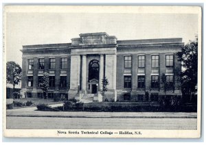 c1940's Nova Scotia Technical College Halifax Nova Scotia Canada Postcard