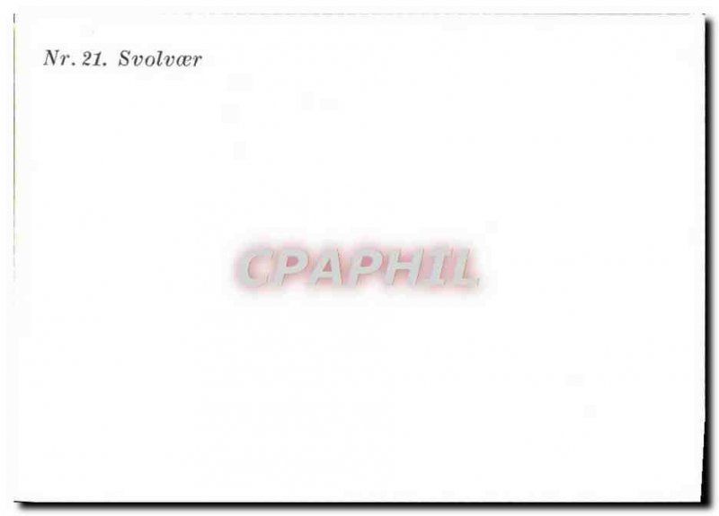 Postcard Modern Svolvoer