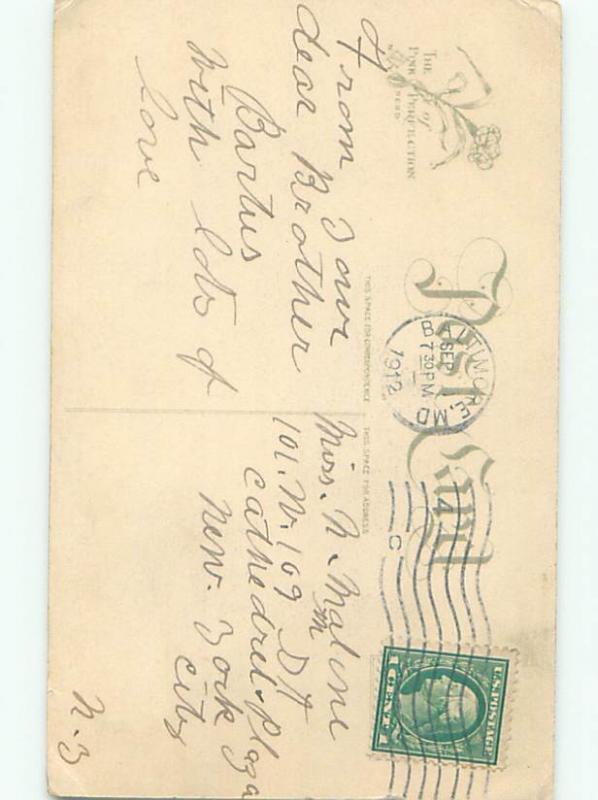 Divided-Back PRETTY WOMAN Risque Interest Postcard AA8052