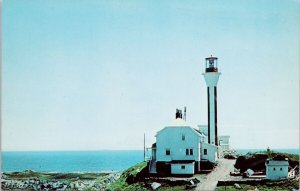 Lighthouse Cape Forchu Yarmouth Nova Scotia NS Unused Postcard H23