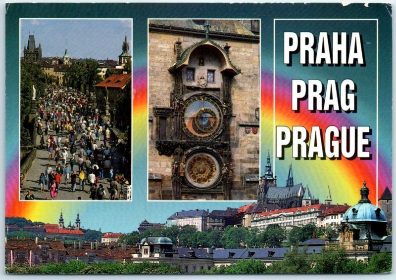 Postcard - Prague, Czech Republic